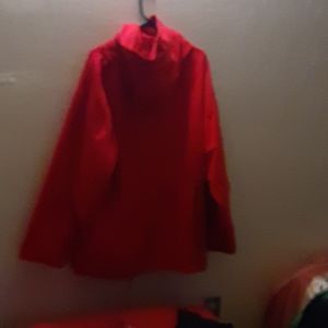 Heavy red jacket